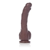 Duży zagięty murzyński penis dildo 22cm przyssawka