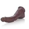 Duży zagięty murzyński penis dildo 22cm przyssawka