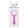 Pierścień-VIBRATING CLIT-STIM C-RING PURPLE