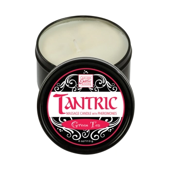 Świeca/krem-TANTRIC CANDLE W PHER. GREEN TEA