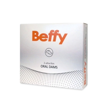 Prezerwatywy-BEFFY ORAL DAM (2 PCS)