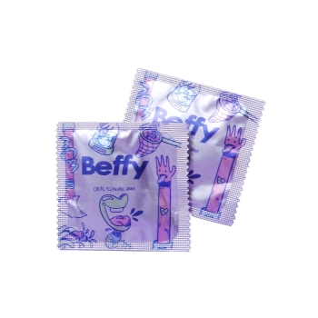 Prezerwatywy-BEFFY ORAL DAM (2 PCS)