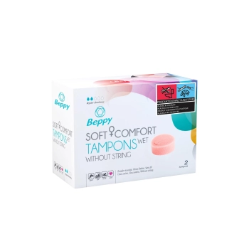 Tampony-BEPPY SOFT&COMFORT TAMPON WET 2PCS