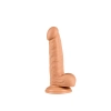 Penis z jądrami żyłami realistyczny dildo sex 17cm