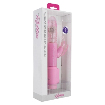 Wibrator-POKE ME UP-AND-DOWN BUTTERFLY PINK