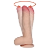 Dildo penis realistyczny rotacja 21cm 7trybów