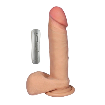 Wibrator realistyczny Kronos Loveclonex cyber skóra 18 cm