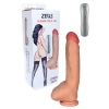 Dildo penis z cyberskóry naturalny 7trybów 25cm