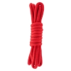 Wiązania-BONDAGE ROPE 3 METER RED