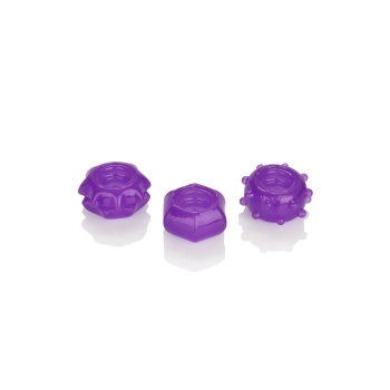 Pierścień-REVERSIBLE RING SET PURPLE