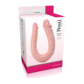 Realistyczny penis podwójna penetracja sex 15cm