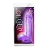 Żelowy gruby penis dildo z mocną przyssawką 18 cm