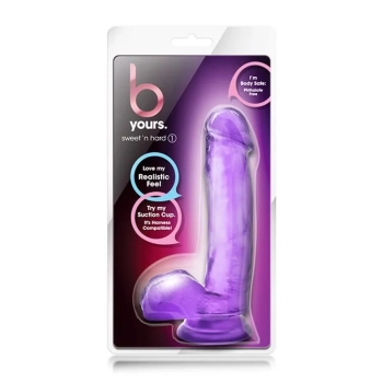 Żelowy gruby penis dildo z mocną przyssawką 18 cm