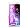 Żelowy gruby penis dildo z mocną przyssawką 19 cm