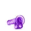 Żelowy gruby penis dildo z mocną przyssawką 19 cm