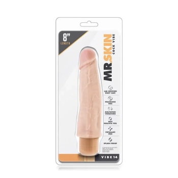 Realistyczny naturalny wibrator żyły penis 17cm