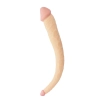 Dildo dwustronne analne waginalne podwójne 38cm