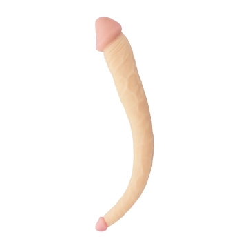 Dildo dwustronne analne waginalne podwójne 38cm