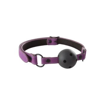 Knebel-LUST BONDAGE BALL GAG PURPLE