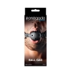 Knebel-RENEGADE BONDAGE BALL GAG BLACK