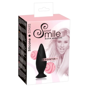 Spiczasty korek analny silikonowy sex plug 9cm