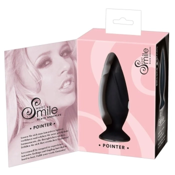 Spiczasty korek analny silikonowy sex plug 9cm