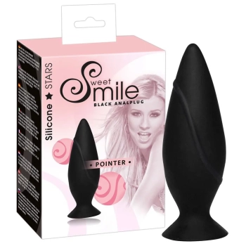 Spiczasty korek analny silikonowy sex plug 9cm