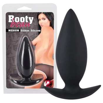 Korek analny zatyczka plug silikon sex średni 10cm