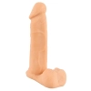 Dildo realistyczne penis naturalny z jądrami 20cm