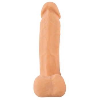 Dildo realistyczne penis naturalny z jądrami 20cm