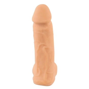 Dildo realistyczne penis naturalny z jądrami 20cm