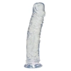 Przezroczyste dildo jak penis realistyczne 19cm