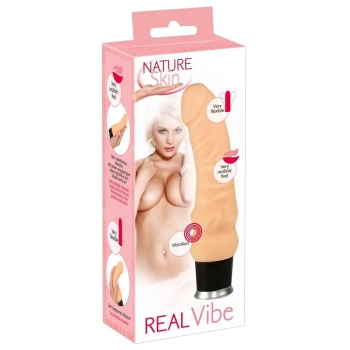 Wibrator realistyczny duży penis członek sex 18cm