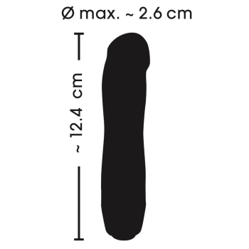 Mini penis wibrator sex masażer dla kobiet 12cm