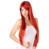 Long Straight Red Wig