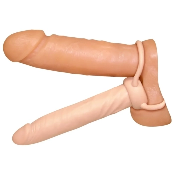 Drugi penis dildo do podwójnej penetracji członek