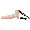 Strap-on uprząż czarna realistyczne dildo 15 cm