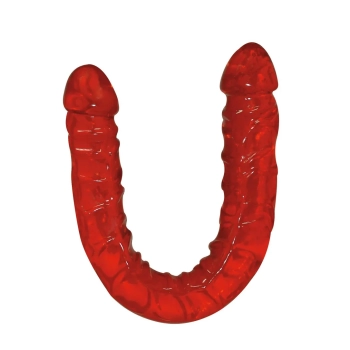 Dildo penis podwójna penetracja lesbijskie 43cm