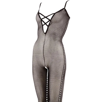 Net Catsuit black size S/M