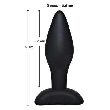 Zgrabny mały korek plug analny sex zatyczka 9cm