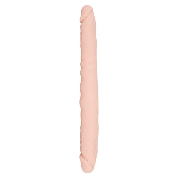 Dildo dwie końcówki realistyczne giętkie 30,5 cm