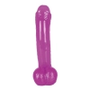 Przyjemne miękkie dildo z przyssawką penis 19cm