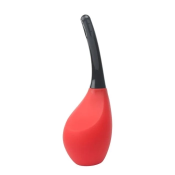 Anal/hig-Irygator-MENZSTUFF 310 ML ANAL DOUCHE RED/BLACK