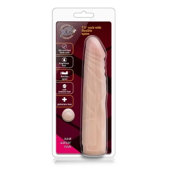 Dildo realistyczne z kręgosłupem giętki penis 19cm