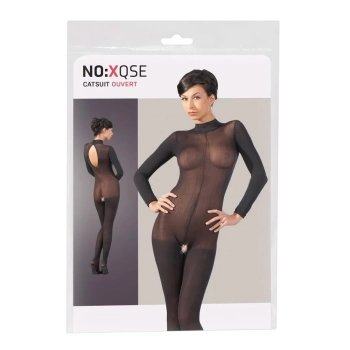 Catsuit bodystocking siateczka na całe ciało S/M