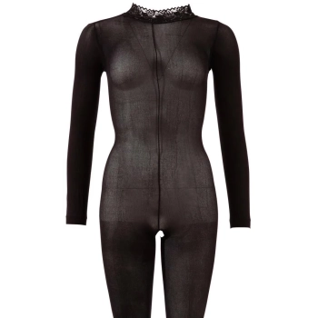 Catsuit bodystocking siateczka na całe ciało S/M