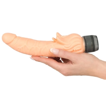 Realistyczny penis wibrator z żyłami wypustki 21cm