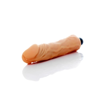 Realistyczny sex wibrator duży żyły cielisty 23 cm