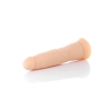 Mięciutki penis cyberskóra przyssawka dildo 19cm