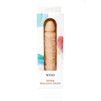 Dildo realistyczne sztuczny penis cyberskóra 19 cm